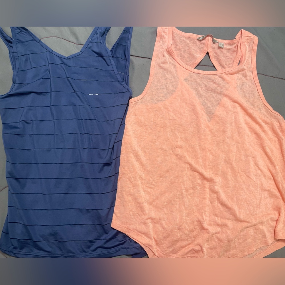 BUNDLE - 2 Athleta Tank Tops - Workout Athletic Fitness Wear